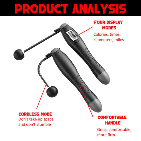 πββοΈ New Cordless Electronic Skipping Rope