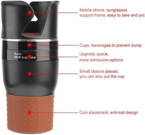 🚗 Auto Multi Cup Holder