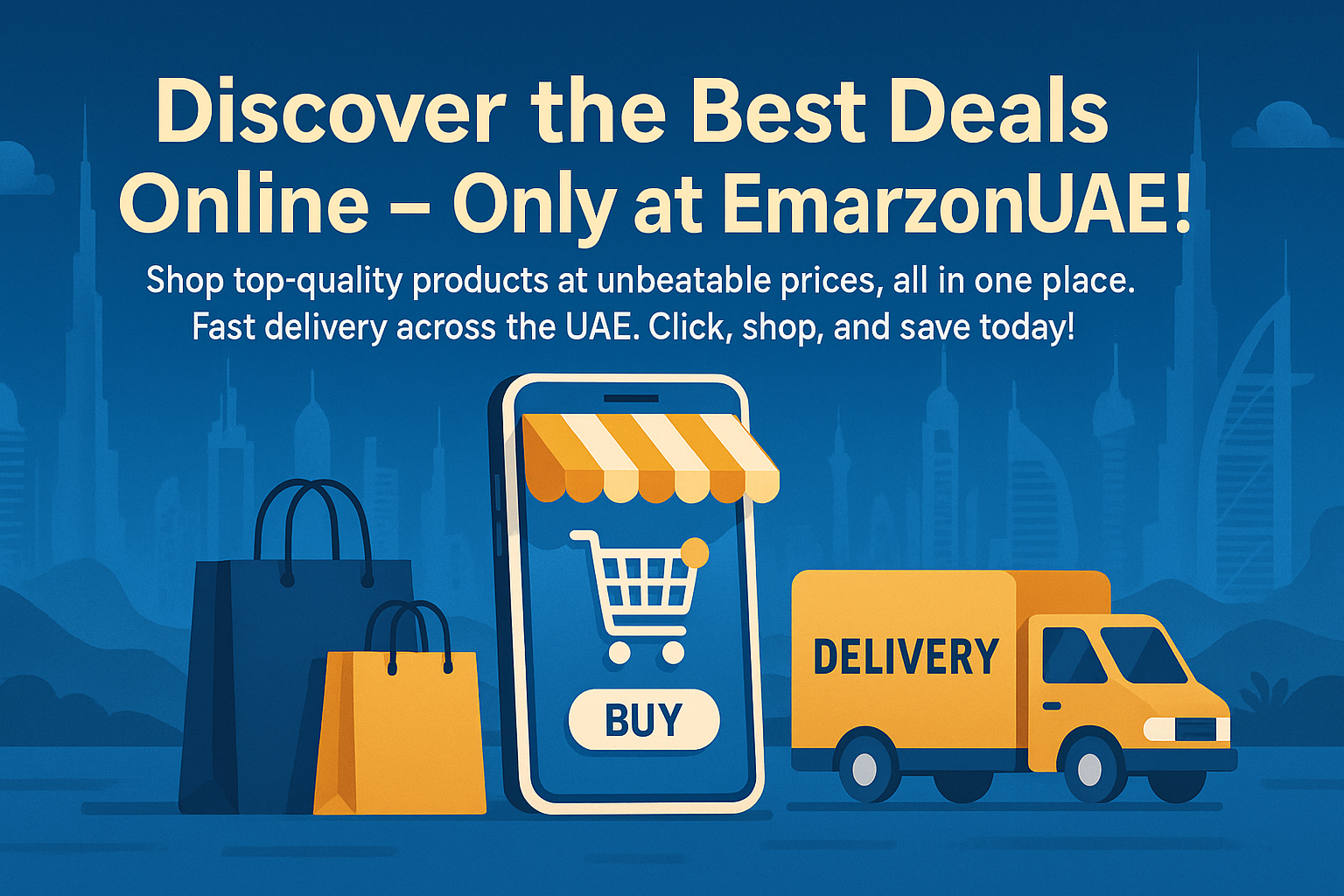 "Discover the Best Deals Online – Only at EmarzonUAE!
Shop top-quality products at unbeatable prices, all in one place. Fast delivery across the UAE. Click, shop, and save today!"
landscap 