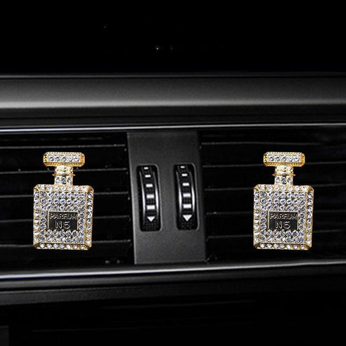 Diamond Car Air Vent Perfume Bottle 💎🚗