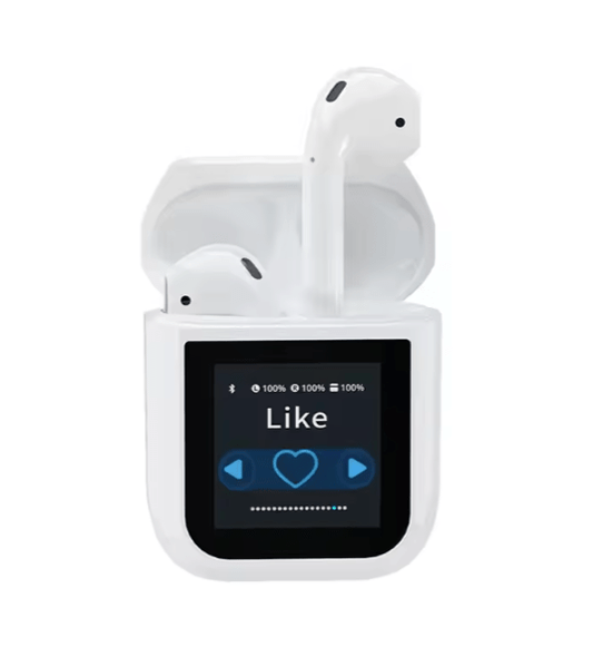 Smart LED Display Earbuds 🎧🔋